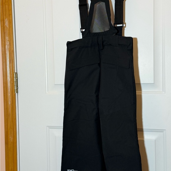 Spyder Black Kids' Ski Pants with Adjustable Suspenders - Picture 2 of 5